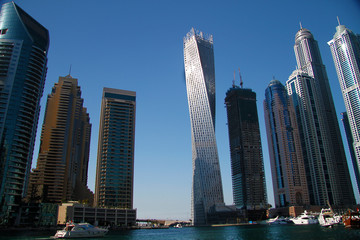 Fototapeta na wymiar Skyline in Dubai