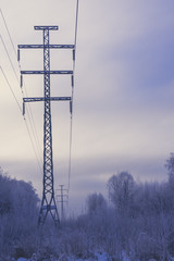 Power line and its elements