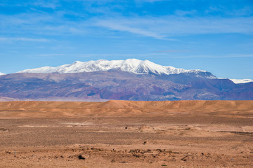 Fototapeta na wymiar Atlas Mountains in Morocco