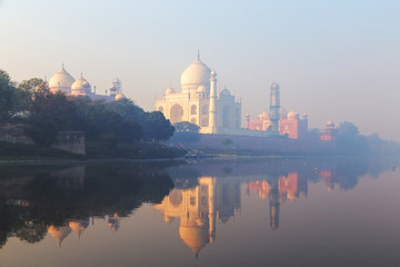 Taj Mahal in Uttar Pradesh, India