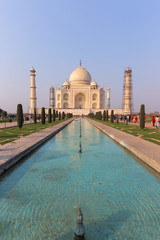 Fototapeta premium Taj Mahal in Uttar Pradesh, India