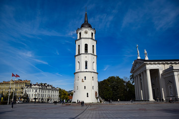 Fototapeta na wymiar Vilnius cathedral
