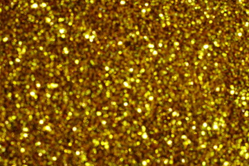 gold and white glitter abstract bokeh background Christmas