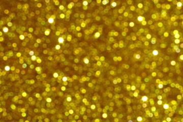 gold and white glitter abstract bokeh background Christmas