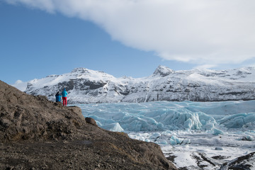 Skaftafell Gletscher in Island