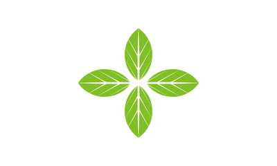 symbol leaf icon logo