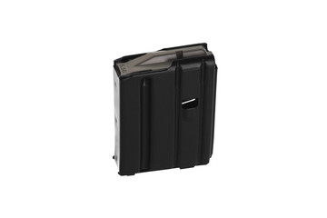 Assault rifle magazine isolated on white