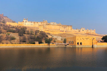 Amber Fort in Rajasthan state of India