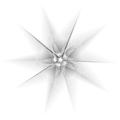 Geometry minimalistic artwork poster with simple shape and figure