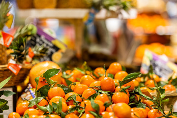 mandarines du march&eacute;