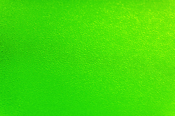 Abstract bubbles  Green UFO background
