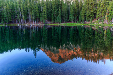 reflection of Mountain in the Lake