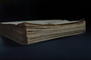 Old Dog Eared Paperback Book