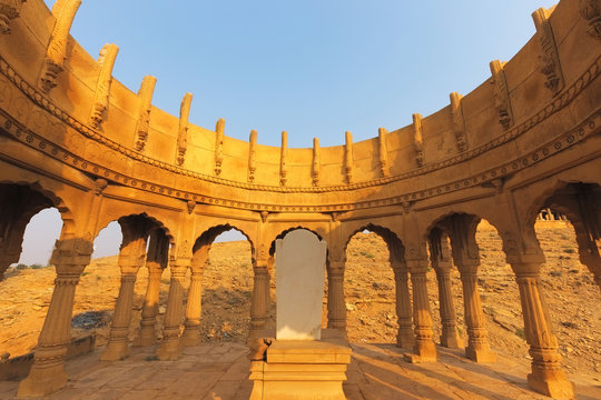 Bada Bagh in Jaisalmer, Rajasthan state, India