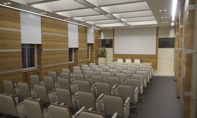 conference room, meeting room, interior visualization, 3D illustration
