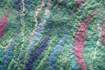 art color felt background texture, wool handmade textile
