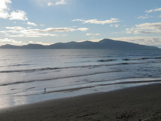 Beach in Wellington, New Zealand. Oceania