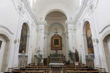 San Paolo Church in Ortygia island Syracuse Sicily Italy