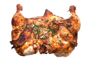 meat isolated on white background