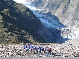 New Zealand. Nature  in Franz Joseph Glacier. Oceania