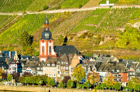 Saint Peter Catholic Church in Zell an der Mosel, Germany
