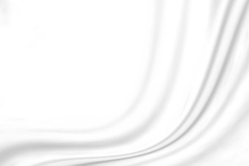 White fabric texture background. / Soft image.