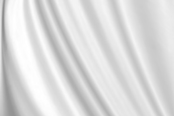 White fabric texture background. / Soft image.