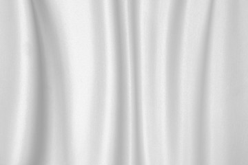 White fabric texture background. 