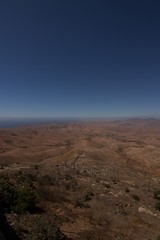 Natural landscape with blue sky in Spain