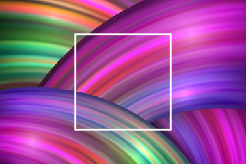 Colorful wavy liquid style gradient background