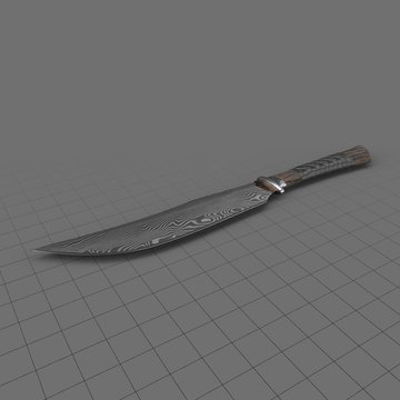 Vintage hunting knife