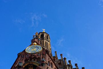 Fototapeta premium Beautiful Sunny day in Nuremberg