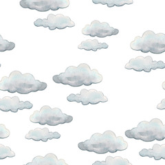 gray clouds pattern