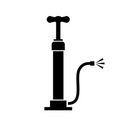 Retro air pump icon