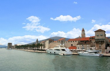 view on the old town Trogir, Croatia