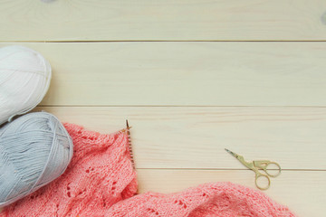 Trend concept color of the year 2019 Living Coral.