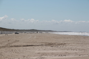 Am Strand von Loekken im Norden Dänemarks
