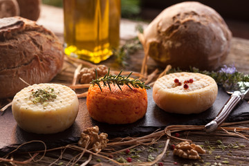 Plateau de fromage_chèvre