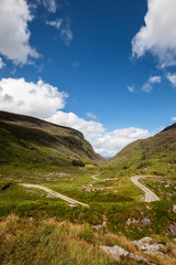 Fototapeta na wymiar Gap of Dunloe. Kerry, Ireland