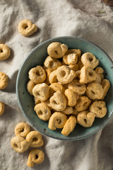Olive Oil Itlian Taralli Cracker Cookies