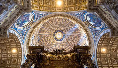 Saint Peter in Rome: Cupola Decoration