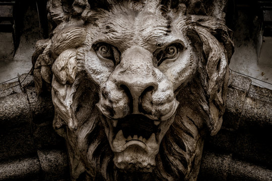 Lion-Shaped Demon head