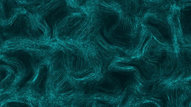 Modern abstraction with many thin matted curves with diffusion effect, 3d rendering background
