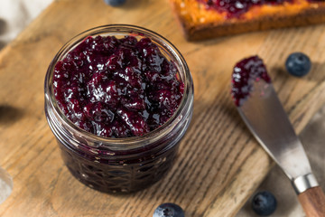 Organic Homemade Blueberry Huckleberry Preserves