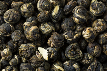 Dried Organic Jasmine Pearl Tea