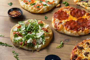 Gourmet Homemade Assorted Wood Fired Pizzas