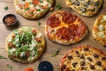 Gourmet Homemade Assorted Wood Fired Pizzas