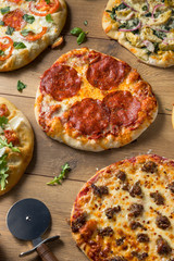 Gourmet Homemade Assorted Wood Fired Pizzas