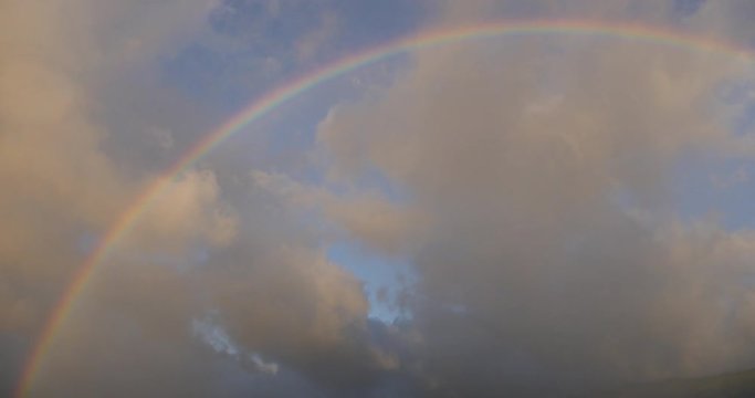 4K Rainbow in the sky v2