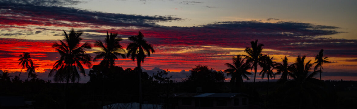 Fiji Islands Sunset